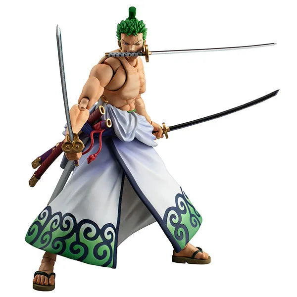 One Piece - Roronoa Zoro - Variable Action Heroes - Zorojuurou (MegaHouse)ㅤ – MegaHouse – ActionFigure Brasil