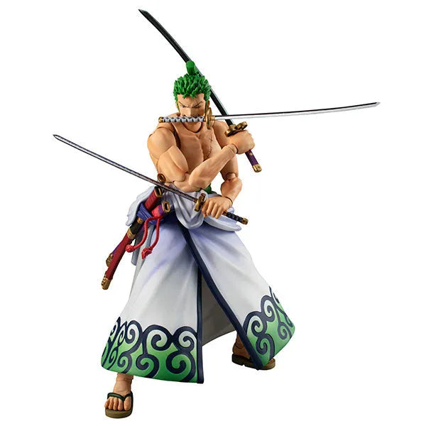 One Piece - Roronoa Zoro - Variable Action Heroes - Zorojuurou (MegaHouse)ㅤ – MegaHouse – ActionFigure Brasil