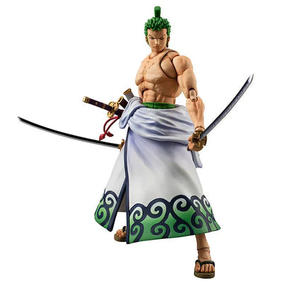 One Piece - Roronoa Zoro - Variable Action Heroes - Zorojuurou (MegaHouse)ㅤ – MegaHouse – ActionFigure Brasil — iluminação de estúdio