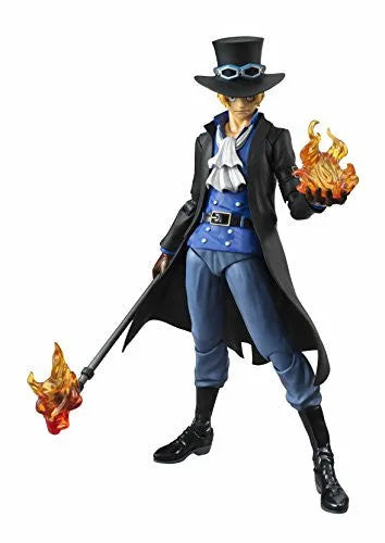 One Piece - Sabo - Variable Action Heroes (MegaHouse)ㅤ – MegaHouse – ActionFigure Brasil — ângulo diferente