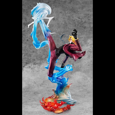 One Piece - Sanji - Portrait Of Pirates "K-MAXIMUM" (Kotobukiya, MegaHouse) [Shop Exclusive]ㅤ – Kotobukiya as ManufacturerMegaHouse as Distributor – ActionFigureBrasil — embalagem
