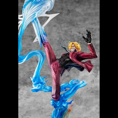 One Piece - Sanji - Portrait Of Pirates "K-MAXIMUM" (Kotobukiya, MegaHouse) [Shop Exclusive]ㅤ – Kotobukiya as ManufacturerMegaHouse as Distributor – ActionFigureBrasil — ambientada