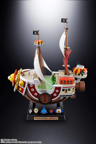 One Piece - Thousand Sunny - Chogokin Ver  - 2023 Re-release (Bandai Spirits)ㅤ – Bandai Spirits – ActionFigure Brasil — com base expositora