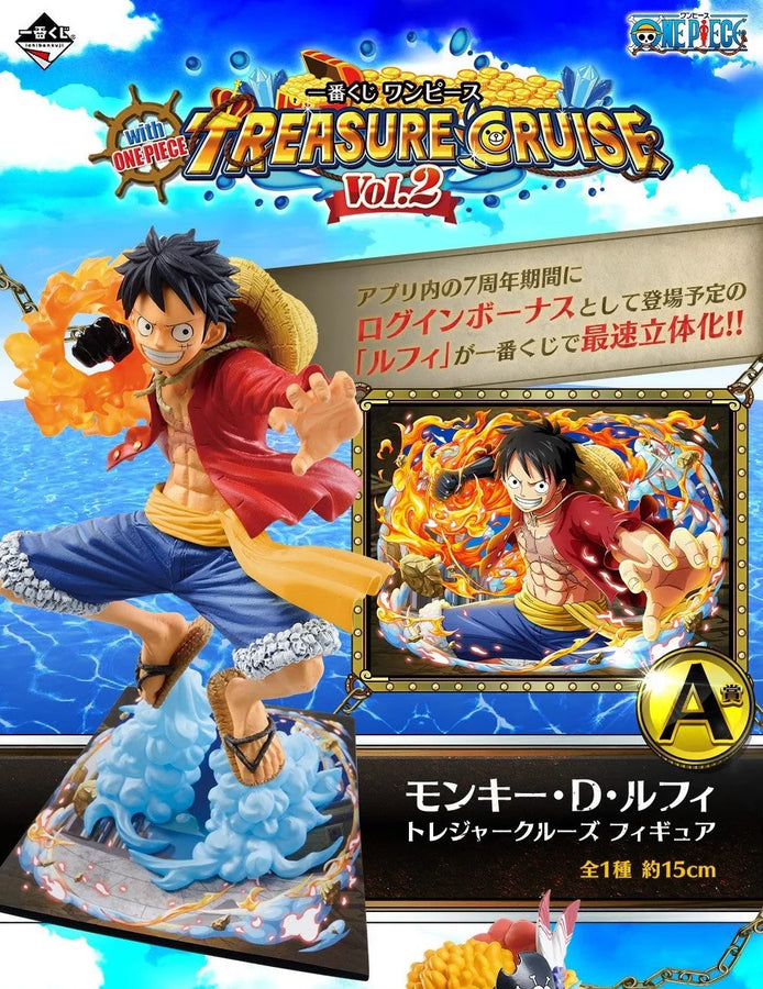 One Piece Treasure Cruise - Monkey D. Luffy - Ichiban Kuji with One Piece Treasure Cruise Vol.2 - A Prize (Bandai Spirits)ㅤ – Bandai Spirits – ActionFigure Brasil