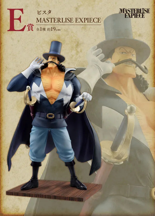 One Piece - Vista - Ichiban Kuji One Piece Shirohige Kaizokudan ~Oyaji to Musukotachi~ - Masterlise Expiece - E Prize (Bandai Spirits)ㅤ – Bandai Spirits – ActionFigure Brasil