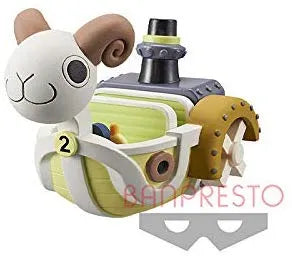 One Piece - World Collectable Figure - Treasure Rally IV - Luffy - Nico Robin - Mini Merry (ver. 2) - Luffy Gear 4 - Bullet (haki) - Set of 5 Figures (Banpresto)ㅤ – Banpresto – ActionFigure Brasil