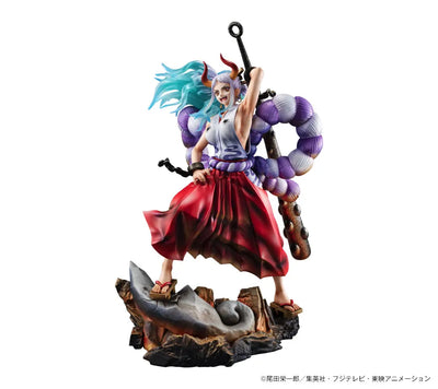 One Piece - Yamato - Portrait Of Pirates "WA-MAXIMUM" (MegaHouse) [Shop Exclusive]ㅤ – MegaHouse – ActionFigure Brasil