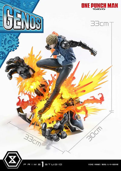 One Punch Man - G4 - Genos - Concept Masterline - 1/6 (Prime 1 Studio)ㅤ – Prime 1 Studio – ActionFigure Brasil — embalagem
