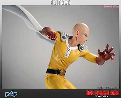 One Punch Man - Saitama - 1/4 - Exclusive Edition (First 4 Figures)ㅤ – First 4 Figures – ActionFigureBrasil — embalagem