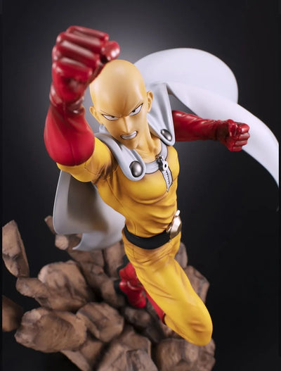 One Punch Man - Saitama - Shibuya Scramble Figure - 1/7 - Inseki Hakai ver. (Alpha Satellite) [Shop Exclusive]ㅤ – Alpha Satellite – ActionFigureBrasil — detalhe do produto