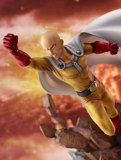 One Punch Man - Saitama - Shibuya Scramble Figure - 1/7 - Inseki Hakai ver. (Alpha Satellite) [Shop Exclusive]ㅤ – Al – ActionFigureBrasil — com base expositora