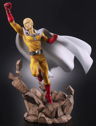 One Punch Man - Saitama - Shibuya Scramble Figure - 1/7 - Inseki Hakai ver. (Alpha Satellite) [Shop Exclusive]ㅤ – Alpha Satellite – ActionFigureBrasil — iluminação de estúdio