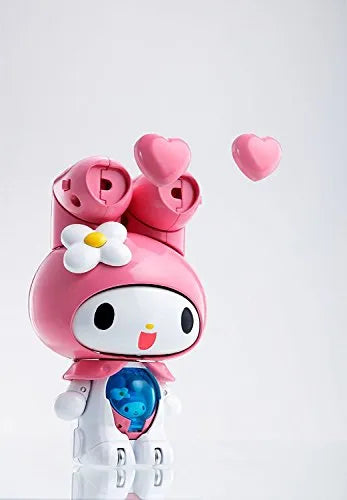 Onegai My Melody - Baku - Kuromi - My Melody - Chogokin (Bandai)ㅤ – Bandai – ActionFigure Brasil — ângulo diferente