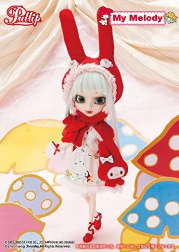 Onegai My Melody - My Melody - Pullip - Pullip (Line) P-159 - 1/6 - My Melody x HEN-NAKO (Groove)ㅤ – Groove – ActionFigure Brasil — ângulo diferente