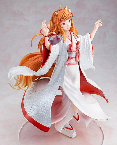 Ookami to Koushinryou - Holo - CA Works - 1/7 - Wedding Kimono Ver. (Kadokawa)ㅤ – Kadokawa – ActionFigureBrasil — ângulo diferente
