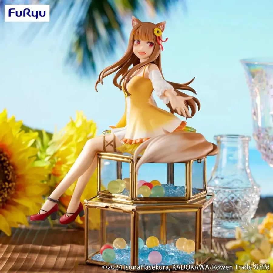 Ookami to Koushinryou: Merchant Meets the Wise Wolf - Holo - Noodle Stopper Figure - Himawari One Piece ver. (FuRyu)ㅤ – FuRyu – ActionFigure Brasil