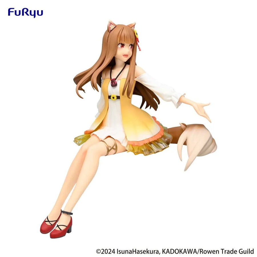 Ookami to Koushinryou: Merchant Meets the Wise Wolf - Holo - Noodle Stopper Figure - Himawari One Piece ver. (FuRyu)ㅤ – FuRyu – ActionFigure Brasil