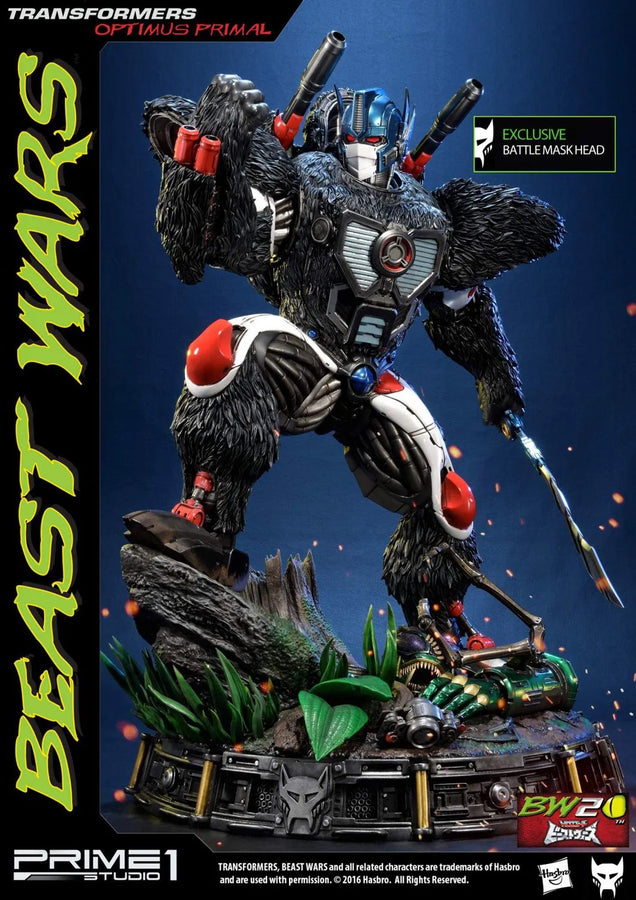 Optimus Primal (Exclusive Version) Beast Wars: Transformers – Prime1Studio – ActionFigure Brasil