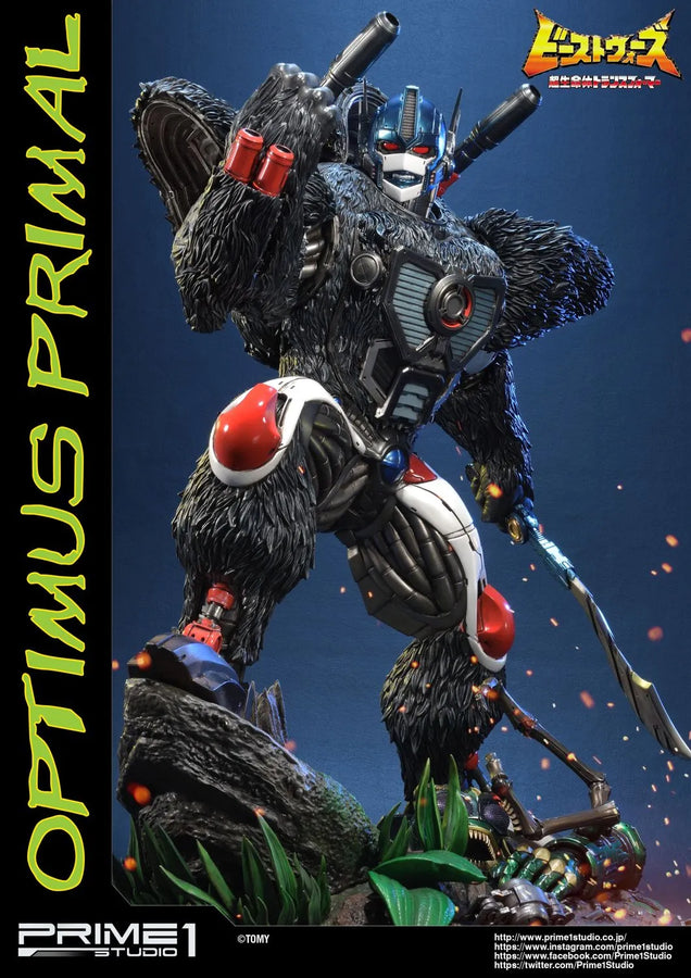 Optimus Primal (Regular Version) Beast Wars: Transformers – Prime1Studio – ActionFigure Brasil