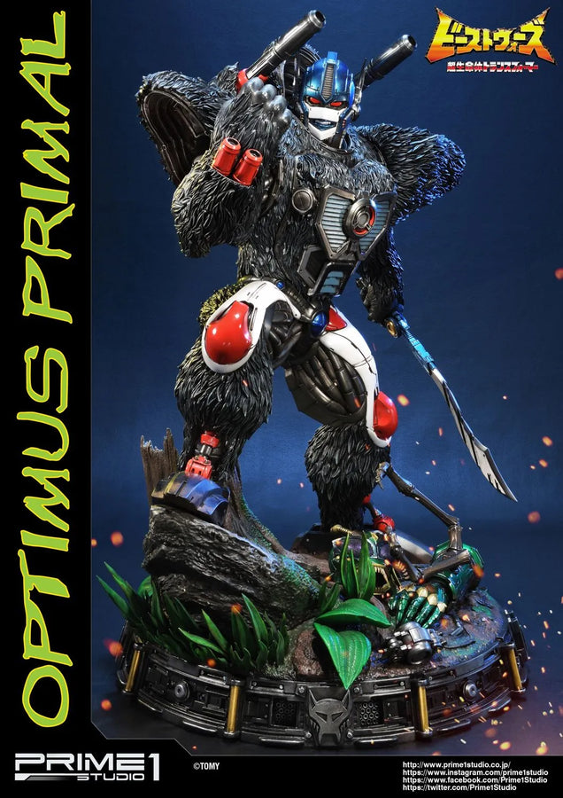 Optimus Primal (Regular Version) Beast Wars: Transformers – Prime1Studio – ActionFigure Brasil