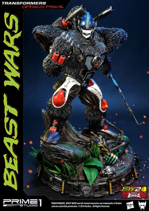 Optimus Primal (Regular Version) Beast Wars: Transformers – Prime1Studio – ActionFigure Brasil