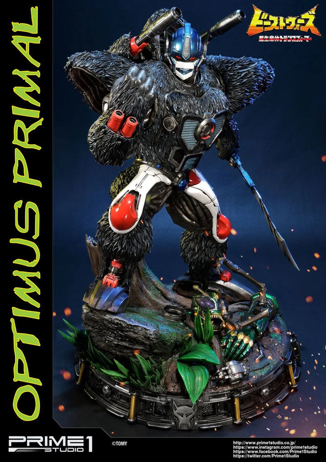 Optimus Primal (Regular Version) Beast Wars: Transformers – Prime1Studio – ActionFigure Brasil