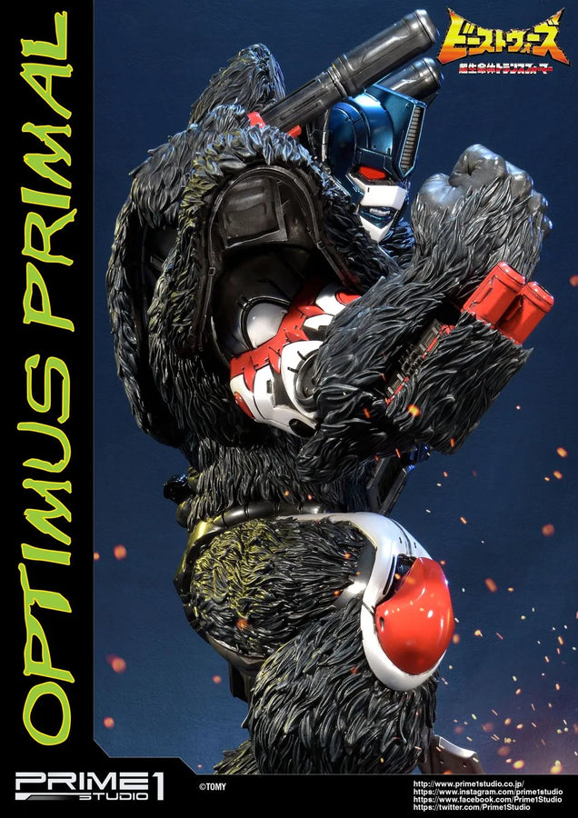 Optimus Primal (Regular Version) Beast Wars: Transformers – Prime1Studio – ActionFigure Brasil