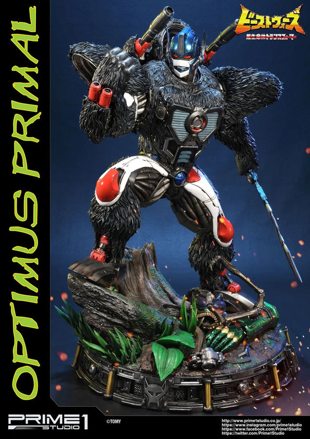 Optimus Primal (Regular Version) Beast Wars: Transformers – Prime1Studio – ActionFigure Brasil