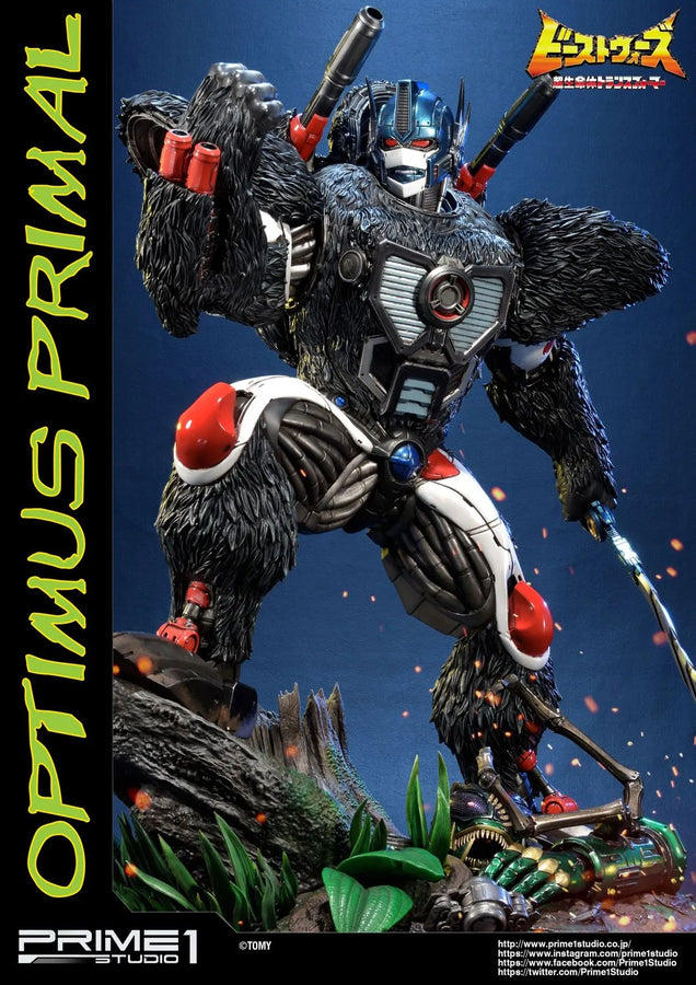 Optimus Primal (Regular Version) Beast Wars: Transformers – Prime1Studio – ActionFigure Brasil