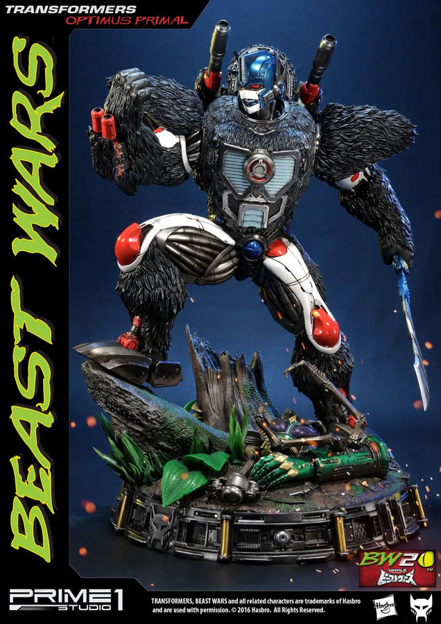 Optimus Primal (Regular Version) Beast Wars: Transformers – Prime1Studio – ActionFigure Brasil
