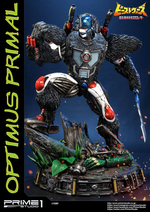 Optimus Primal (Regular Version) Beast Wars: Transformers – Prime1Studio – ActionFigure Brasil