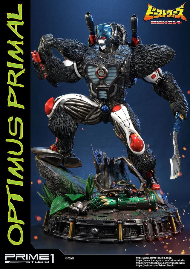 Optimus Primal (Regular Version) Beast Wars: Transformers – Prime1Studio – ActionFigure Brasil