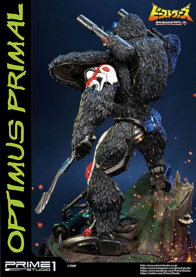 Optimus Primal (Regular Version) Beast Wars: Transformers – Prime1Studio – ActionFigure Brasil