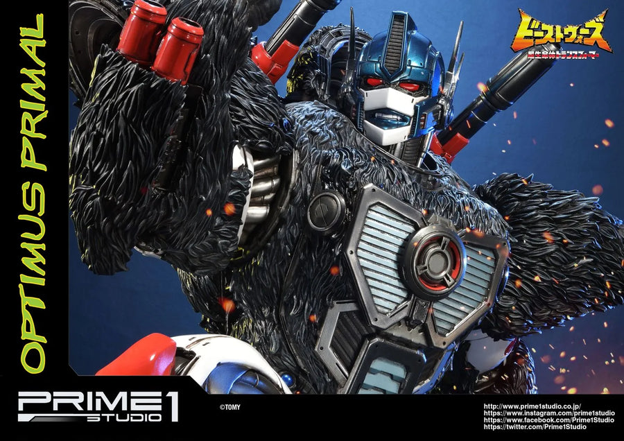 Optimus Primal (Regular Version) Beast Wars: Transformers – Prime1Studio – ActionFigure Brasil