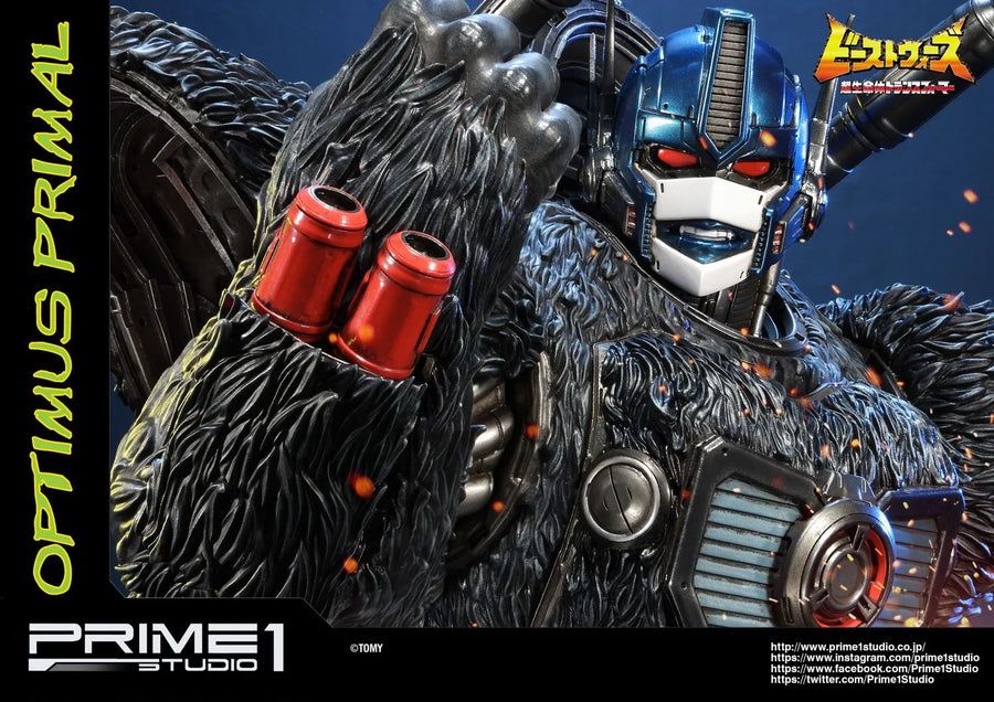 Optimus Primal (Regular Version) Beast Wars: Transformers – Prime1Studio – ActionFigure Brasil