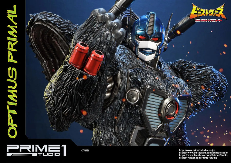 Optimus Primal (Regular Version) Beast Wars: Transformers – Prime1Studio – ActionFigure Brasil