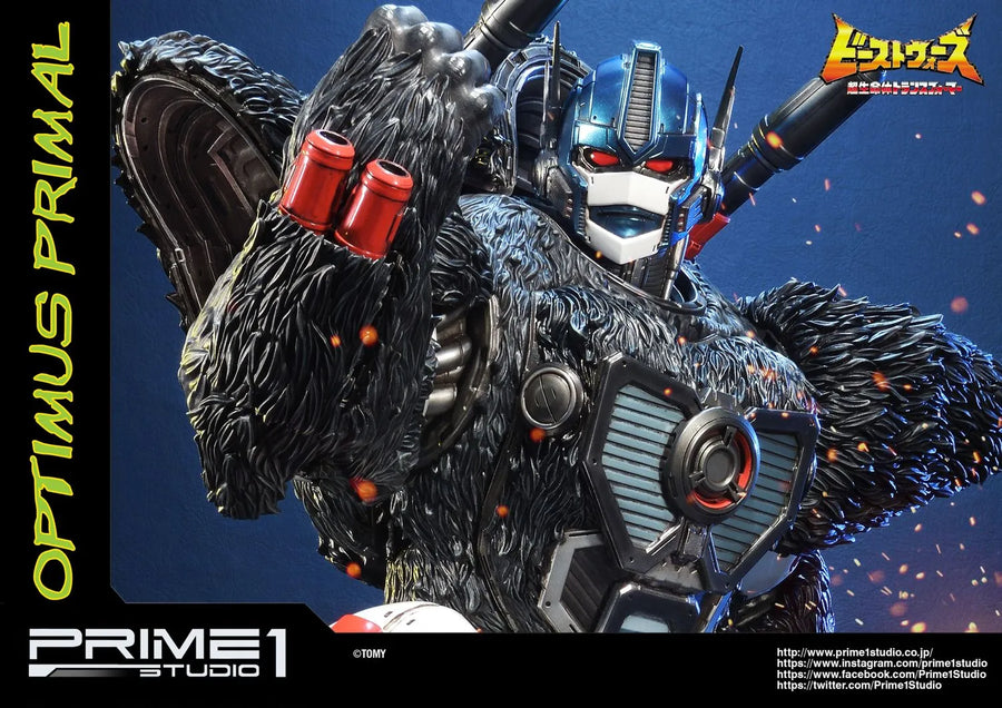 Optimus Primal (Regular Version) Beast Wars: Transformers – Prime1Studio – ActionFigure Brasil