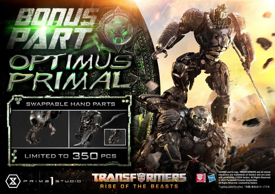 Optimus Primal (Ultimate Bonus Version) Transformers: Rise of the Beasts (Film) – Prime1Studio – ActionFigure Brasil