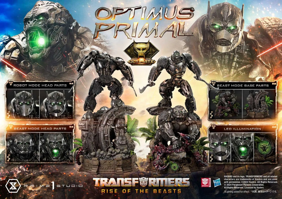 Optimus Primal (Ultimate Bonus Version) Transformers: Rise of the Beasts (Film) – Prime1Studio – ActionFigure Brasil