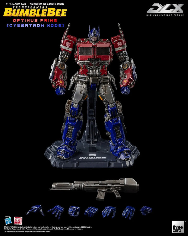 Optimus Prime (Cybertron Mode) DLX – Threezero – ActionFigure Brasil