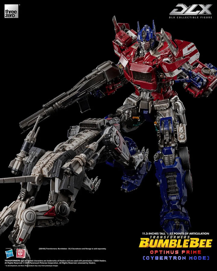 Optimus Prime (Cybertron Mode) DLX – Threezero – ActionFigure Brasil