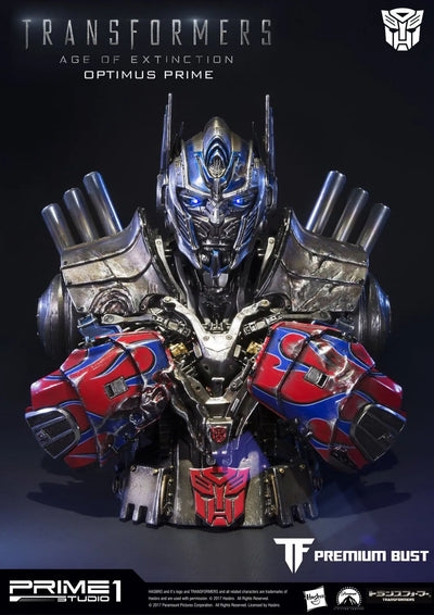 Optimus Prime (Damage Version) Transformers: Age of Extinction (Film) – Prime1Studio – ActionFigure Brasil