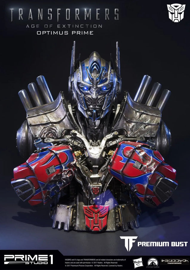 Optimus Prime (Damage Version) Transformers: Age of Extinction (Film) – Prime1Studio – ActionFigure Brasil