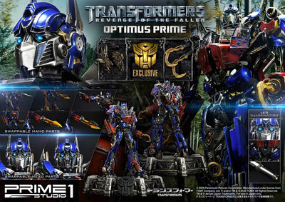 Optimus Prime (Exclusive Bonus Version) Transformers: Revenge of the Fallen (Film) – Prime1Studio – ActionFigure Brasil