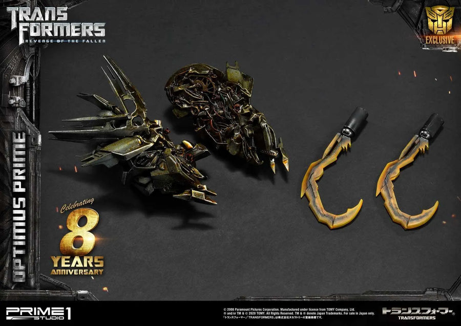 Optimus Prime (Exclusive Bonus Version) Transformers: Revenge of the Fallen (Film) – Prime1Studio – ActionFigure Brasil
