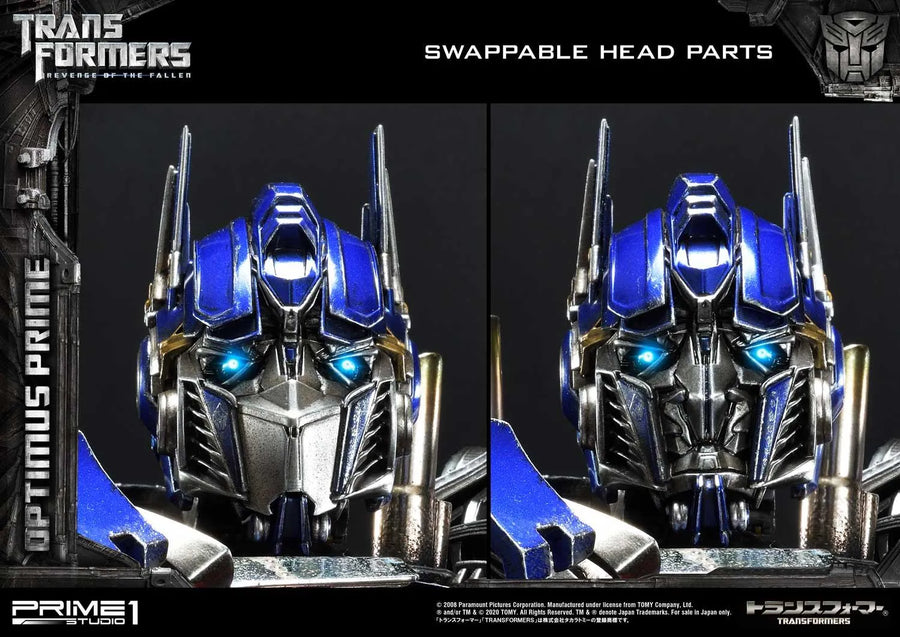 Optimus Prime (Exclusive Bonus Version) Transformers: Revenge of the Fallen (Film) – Prime1Studio – ActionFigure Brasil