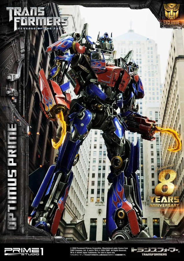 Optimus Prime (Exclusive Bonus Version) Transformers: Revenge of the Fallen (Film) – Prime1Studio – ActionFigure Brasil