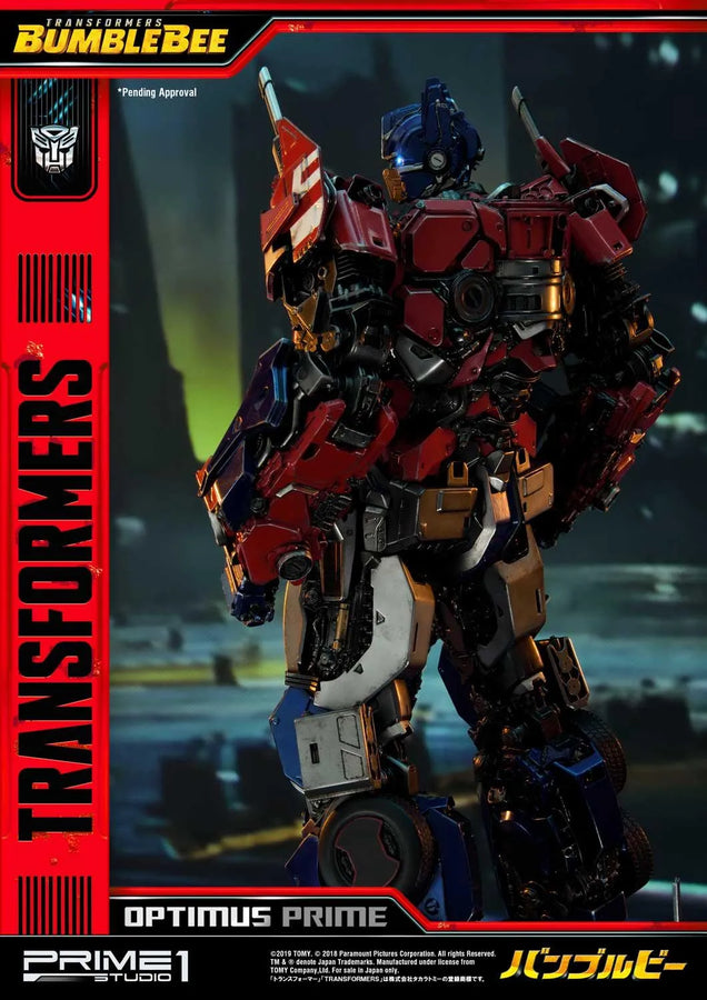 Optimus Prime (Exclusive Japan/China Version) Transformers: Bumblebee (Film) – Prime1Studio – ActionFigure Brasil