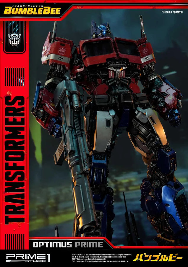 Optimus Prime (Exclusive Japan/China Version) Transformers: Bumblebee (Film) – Prime1Studio – ActionFigure Brasil