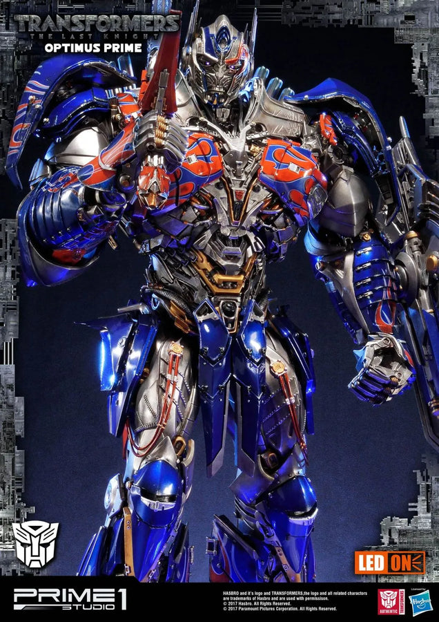 Optimus Prime (Exclusive Version) Transformers: The Last Knight (Film) – Prime1Studio – ActionFigure Brasil